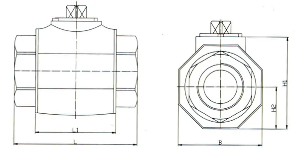 KHM Hydraulic Ball Valve