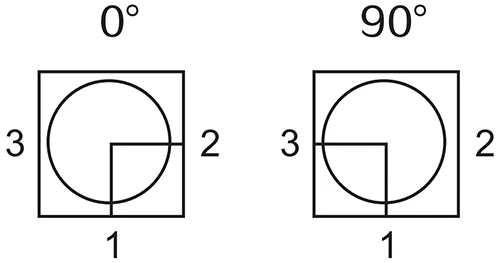 L Shape The functional symbol of a ball valve L Shape The functional symbol of a ball valve