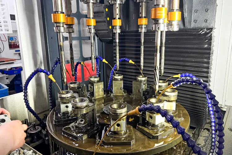 Precision processing of ball valves