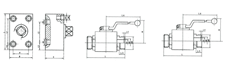 Size of QJH Shut off Ball Valve