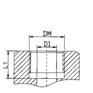 VH3V NPT shaped
