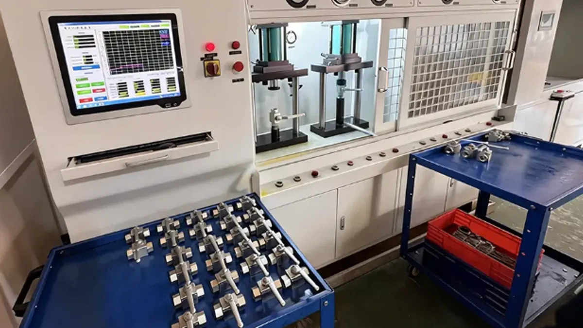 ball valve manufacturing process