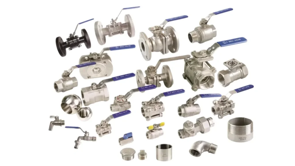 types of ball valves