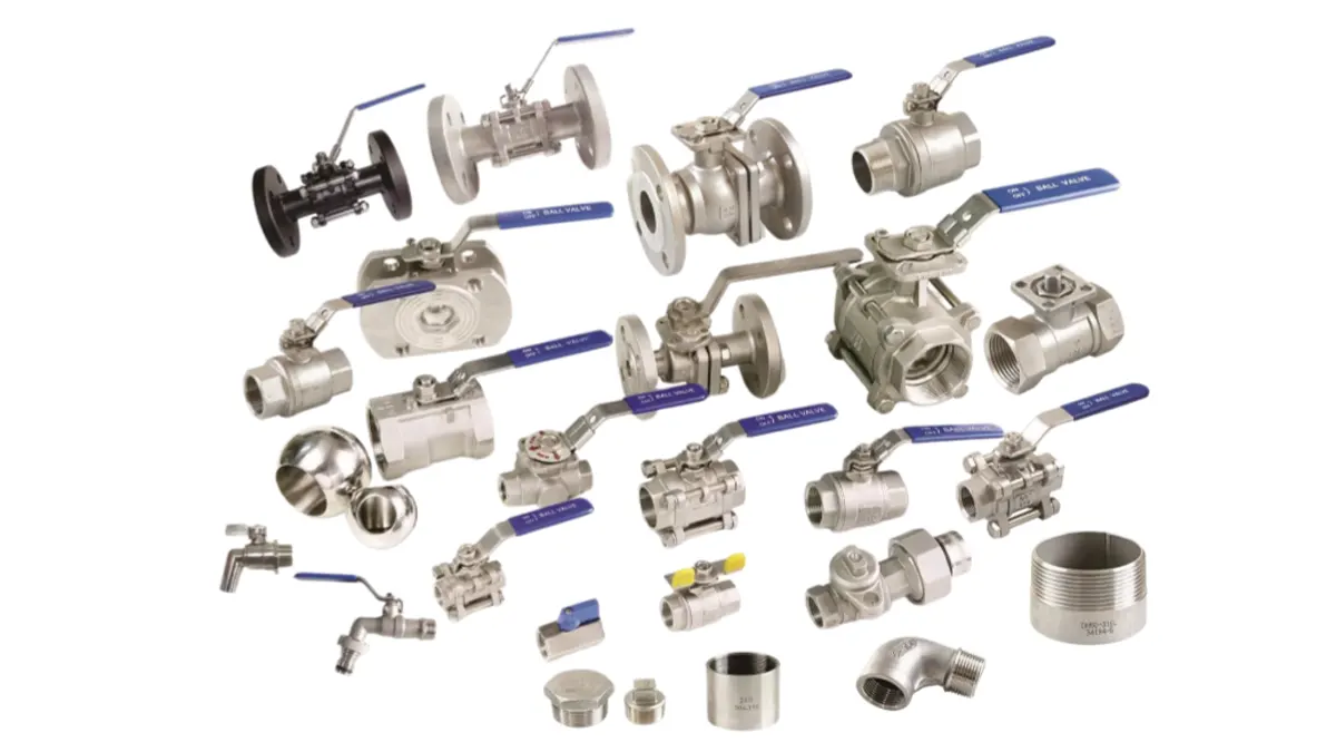 types of ball valves