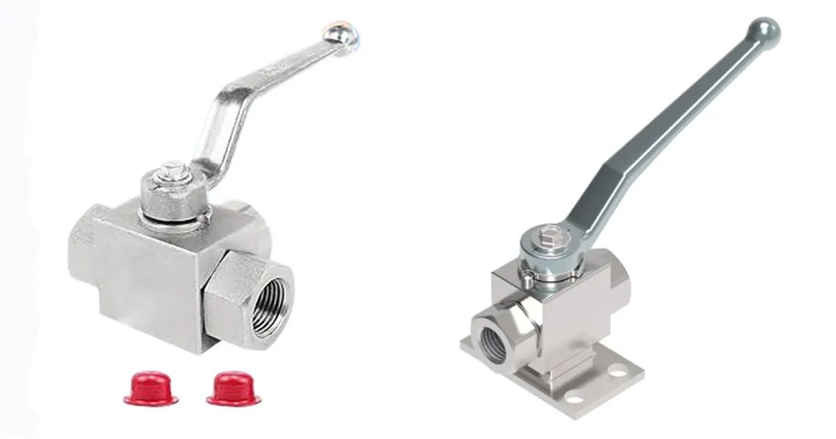 hydraulic ball valve npt thread
