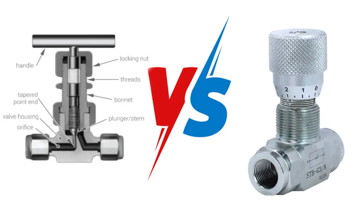 throttle valve vs flow control valve