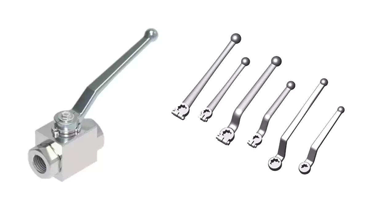 ball valve handle types