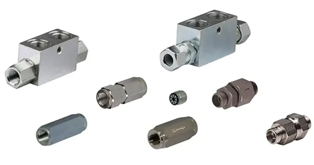 check valve materials