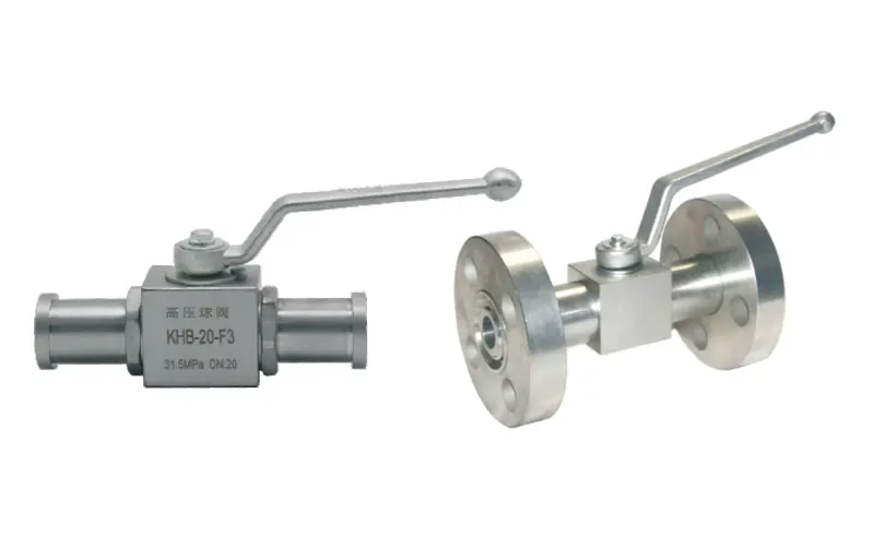 high pressure flanged ball valve