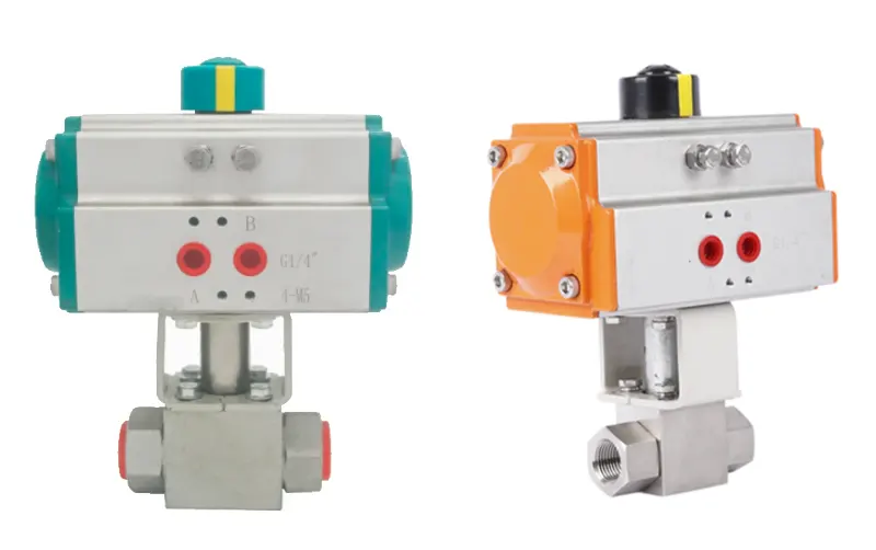 high pressure pneumatic ball valve