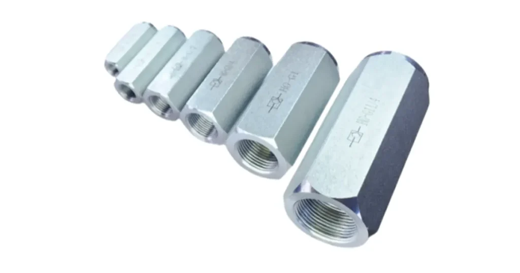 how to size a check valve