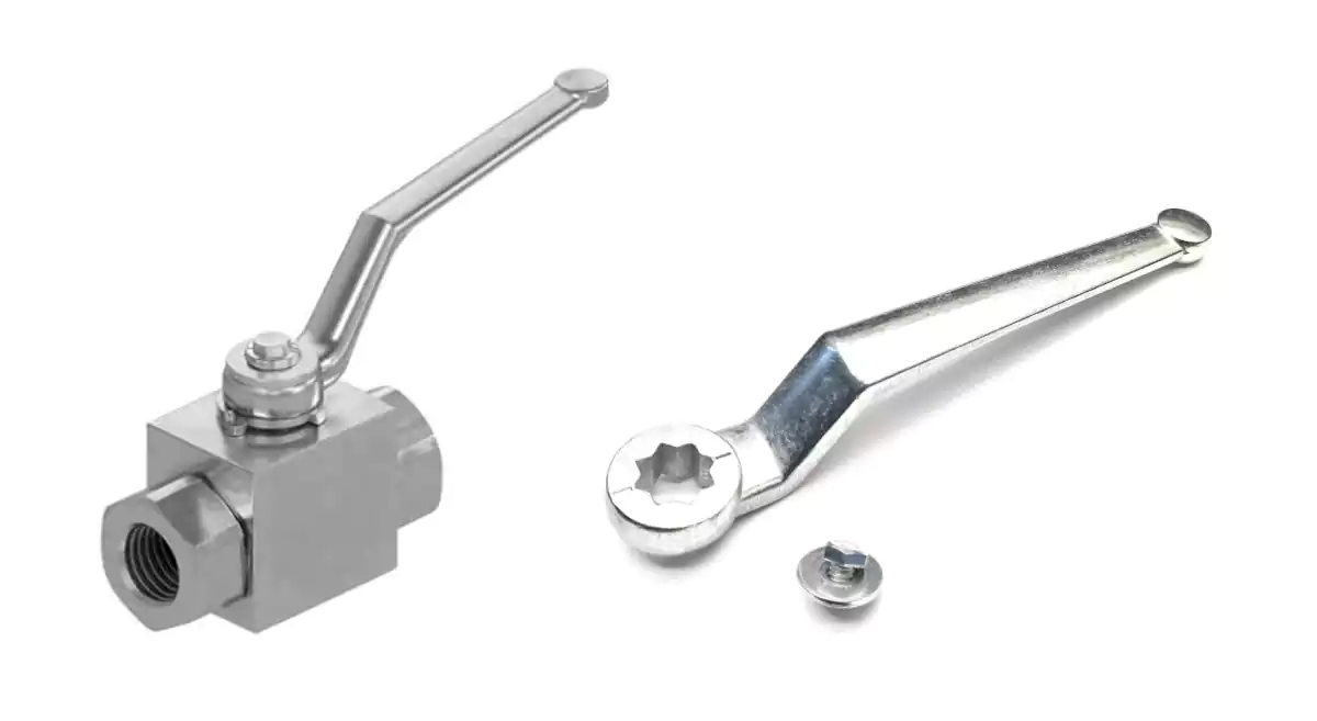hydraulic ball valve handle replacement