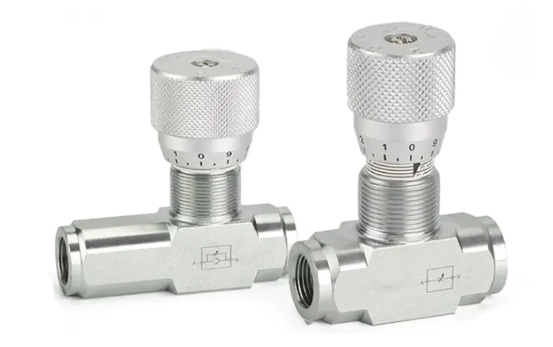hydraulic flow control valve