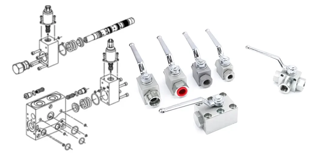 hydraulic valve components