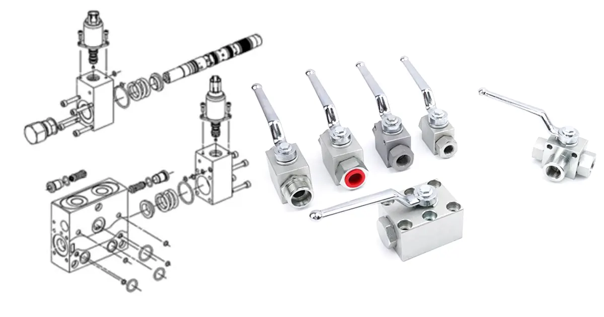 hydraulic valve components
