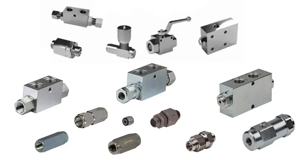 hydraulic valve types