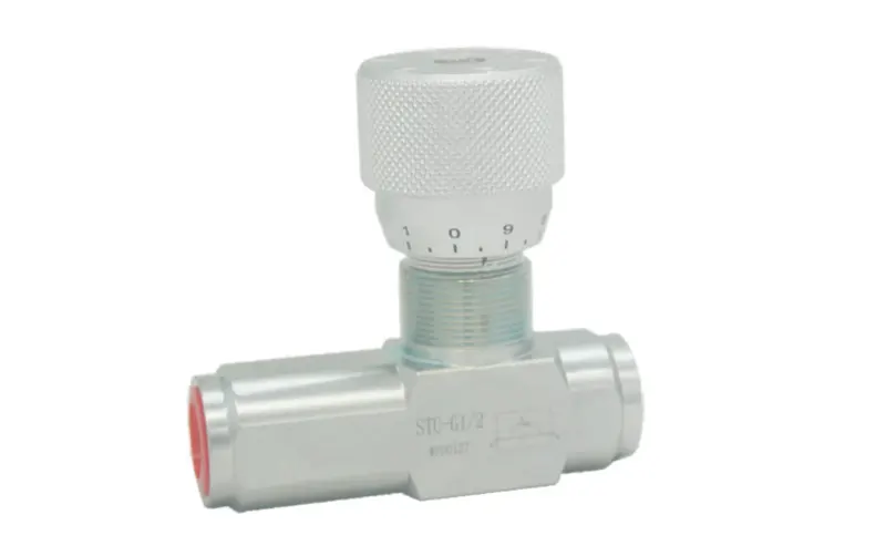 stu unidirectional throttle valve