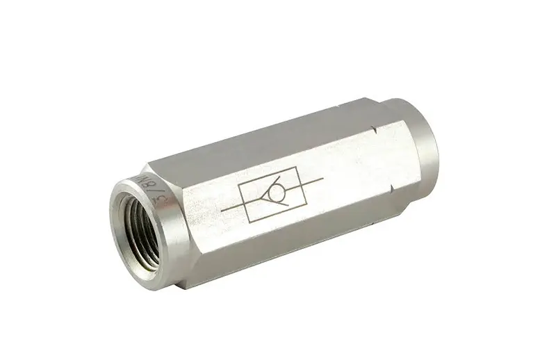 what is an inline check valve