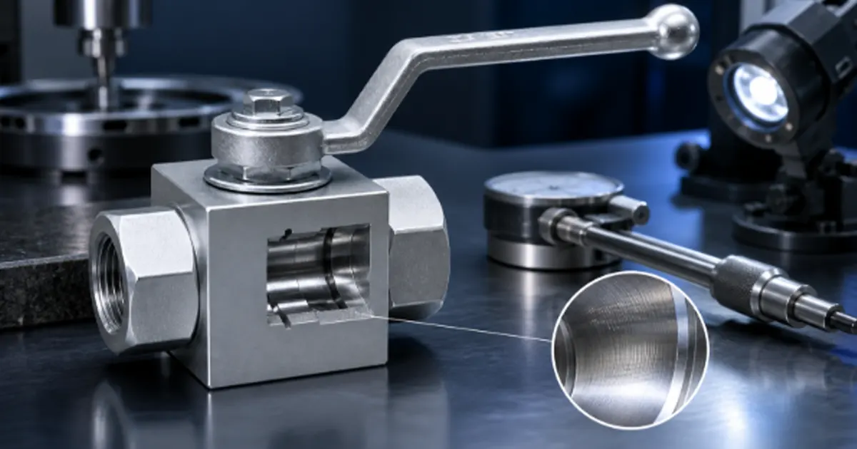 hydraulic valve bore finishing