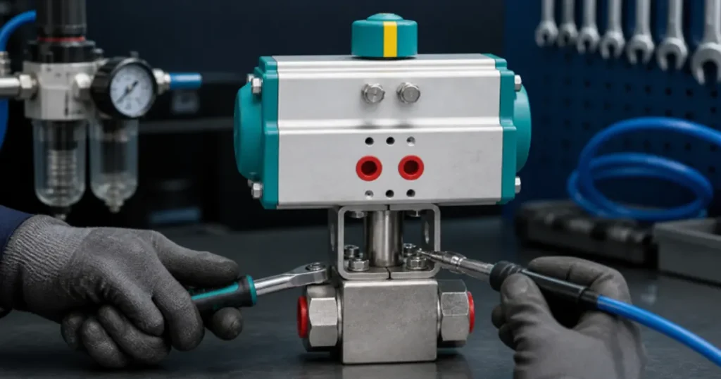 pneumatic ball valve maintenance